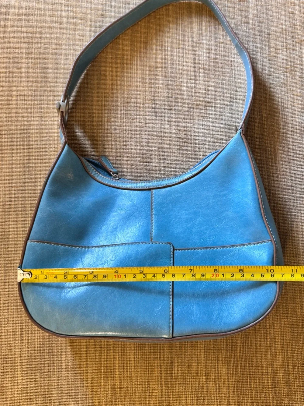 Vintage retro blue